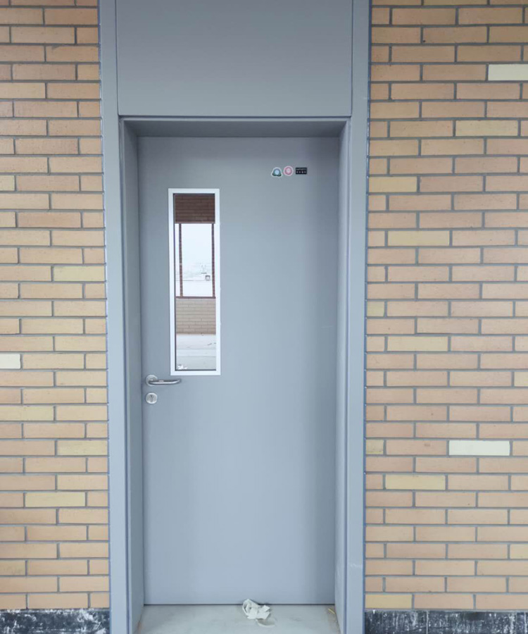 河北滄州醫院鋼制門