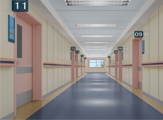 婦幼醫院醫用門案例